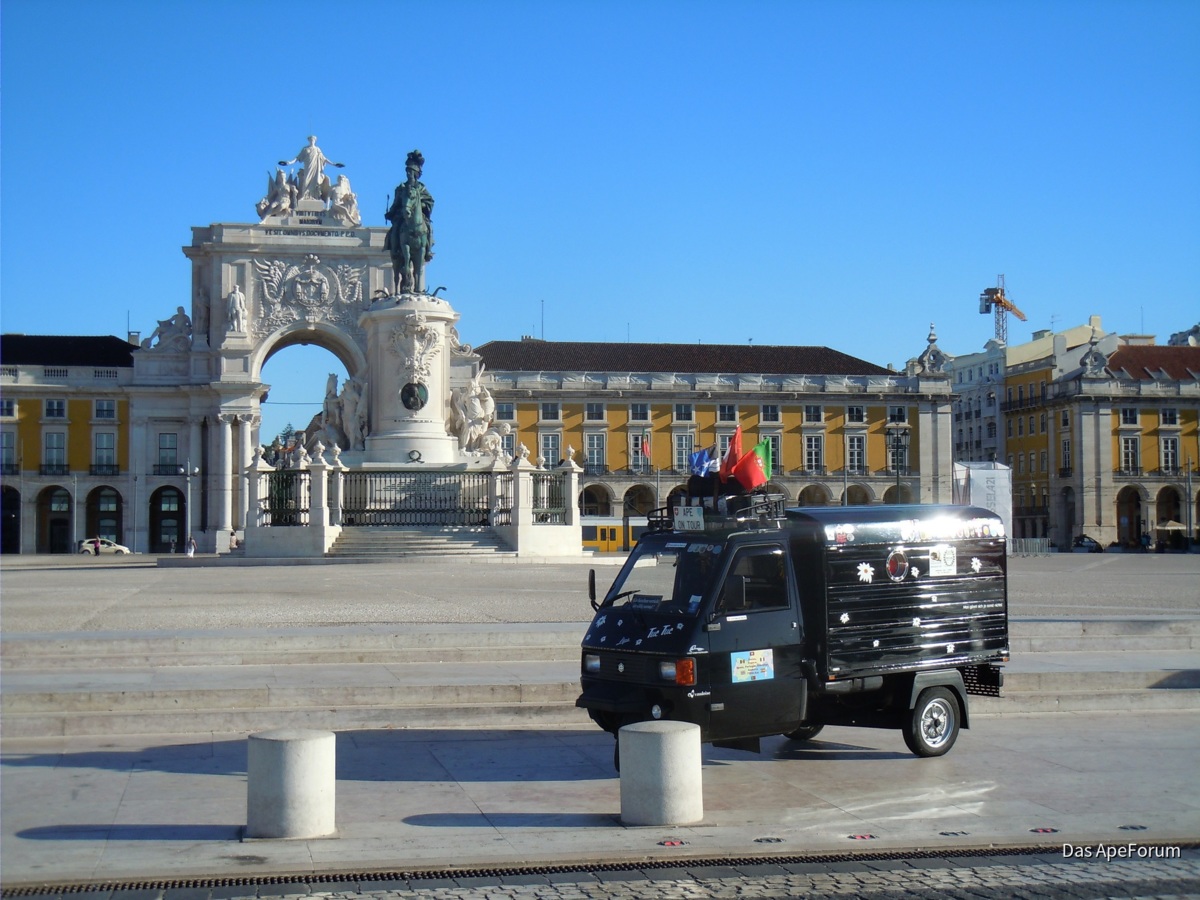 Praça do Comércio, Lisboa, Portugal, 04.08.2015